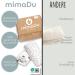 Mimadu Stroller Mattress Cover - 100% Oeko-Tex Cotton Fits 70x37 70x35 75x35 cm - Soft Safe & Durable Bedding for International Shipping - Buy Online on GoSupps.com