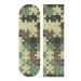 Colorful Camouflage Puzzle Skateboard Grip Tape 1PC Sheet Scooter Deck Sand Paper 9" x 33"