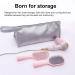 Durable Hair Dryer Storage Pouch Bag Waterproof Stain-Resistant with Handle Easy to Carry Organizer Curling Silver - Buy Online on GoSupps.com