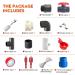 Ayakol Automatic Chicken Waterer System DIY Poultry Pipe Water Feeder Set Include 8 Chicken Water Cups Coop Automatic Clean Waterer Suitable for Chicken Duck Quail Pigeon Large - Buy Online on GoSupps.com