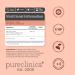  pureclinica 1500 mg x 1080 tablets. 1200 mg of UltraColl Collagen and 300 mg of hyaluronic acid per tablet. (6 bottles of 180 tablets each - 36-month supply) - Buy Online on GoSupps.com
