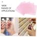 Lingettes Dissolvantes pour Vernis Ongles et Adh sives pour Extensions de Cils 400 Pi ces 200 Feuilles par Bo te Coton Doux Usage Professionnel et Maison - Buy Online on GoSupps.com