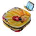 Lady beetle on the sunflower storage bag for women menstrual pad portable menstrual cup bag with zip for teenagers girls women women