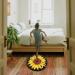 MIAOLLUN Sunflower Latch Hook Rug Kit - DIY Crochet Yarn Embroidery Decoration - 20.4 X 20.4 (52 * 52cm) - Buy Online on GoSupps.com