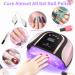 Professional 160W UV LED Gel Nail Lamp for Salon and Home Use - Pink - Buy Online on GoSupps.com