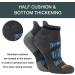 COOVAN 7 Pack Men's Ankle Socks - Athletic Low Cut Running Tab Socks, Breathable & Cushioned in Black - Buy Online on GoSupps.com