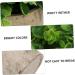 TOPBATHY Home Decor 5 Pcs Simulated Potted Plant Small Pulp Potted Plants Eucalyptus Small Greenery Decor As Shownx5pcs 22x8cmx5pcs - Buy Online on GoSupps.com