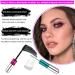 Riorocks Diamond & Black Mascara Set - Slim Curling, Waterproof, No Smudging, Shining Appearance - 2 in 1 Matching Effect for Stunning Eyelashes - Buy Online on GoSupps.com
