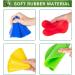 9 Inch Colored Spot Marker Set - 12 Non-Slip Rubber Cones for Sports Training and Dance Practice - Buy Online on GoSupps.com