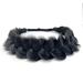 STHEJFB Braid Headband - Messy Wide Chunky Fluffy Hairpiece - Black 1B - Buy Online on GoSupps.com
