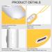 Socobeta Handheld Sleep Device USB Charging Microcurrent for Anxiety Relief and Insomnia Patients (Yellow) - Buy Online on GoSupps.com
