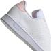 adidas Boy's Unisex Kids Advantage Cf I Sneaker Child 6.5 UK White Acid Red