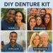DIY Smile Denture Kit for Visual Use Upper & Lower Cosmetic Teeth with Gum Material Easy Home Cosmetic Denture for Parties Costumes or Personal Appearance Confidence - Buy Online on GoSupps.com