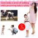 Upgraded Toddler Walking Harness & Safety Leash | Anti-Lost 2-in-1 Baby Band | for 1-5 Years Kids | Learning Walking Wrist Link | Children's Anti-Lost Rope - Buy Online on GoSupps.com