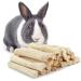 Niteangel Natural Timothy Hay Sticks Timothy Molar Rod for Rabbits Chinchillas Guinea Pigs and other small animals (soft bamboo)