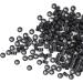 200pcs 5.0X3.0X3.0mm Silicone Micro Rings Links Beads for Hair Extensions (Black) 200 pieces Black - Buy Online on GoSupps.com