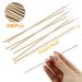300 Pack Cotton Swabs with Long Wooden Handles | 15cm Cleaning Sticks for Camera Keyboard Make-Up & Polishing - Buy Online on GoSupps.com