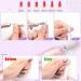 100Pcs 150 Grit Sanding Bands for Nail Drill - Medium Grit Sanding Band Set for Acrylic and Gel Nail Removal - Professional Manicure and Pedicure Tool with 3/32 Sanding Bit - Buy Online on GoSupps.com
