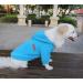 Hualisiji XXL Blue Hooded Sweater for Dogs - Lightweight & Soft Chihuahua Hoodie Warm Dog Sweatshirt for Easy Carrying - Buy Online on GoSupps.com