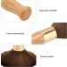 Barber Neck Duster Brush Fine Workmanship Face Neck Duster Sturdy Handle Skin Friendly Nylon Bristles for Salon - Buy Online on GoSupps.com