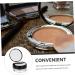 PLAFOPE Powder Case with Mirror Travel Face Powder Case Sifter Loose Powder Compact Puff Case Makeup Boxes - Buy Online on GoSupps.com