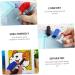 FRCOLOR 20 Pcs Finger Cots - Diamond Picture Finger Covers & Embroidery Tools for Kids | Assorted Colors | 4.5x2.5cm - Buy Online on GoSupps.com