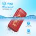 Enpuly Cordless Water Flosser for Teeth - Rechargeable Dental Oral Irrigator with 5 Jet Tips, 3 Modes, IPX8 Waterproof - Portable for Travel & Home Use (Red Gold) - Buy Online on GoSupps.com
