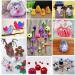 Pompom Maker Set - 4 Sizes Pom-pom Weaver Craft Tool for DIY Wool Knitting Decorations | Knewmart - Buy Online on GoSupps.com