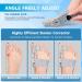Premium Bunion Corrector for Women & Men - Adjustable Big Toe Brace with Gel Separators for Pain Relief - Universal Left & Right Foot Support (Grey - Buy Online on GoSupps.com