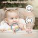 ClDy Bite Ring for Babies - BPA-Free Silicone Teether & Baby Biting Toy | Ocean Blue | Soothing & Massaging for Gums from 3 Months - Buy Online on GoSupps.com