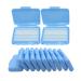 Orthodontic Wax for Braces, HRASY 10 Pack Dental Wax Brace Wearer Wax for Relieving Irritation and Pain, Blue Mint Flavor