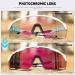 Buy KAPVOE Polarized Self-Tinting Cycling Glasses - Interchangeable Photochromatic Lenses for MTB Sports - Buy Online on GoSupps.com
