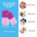 Ednyzakrn 10-Piece Finger Protection Bandage Set | Stretchable Covers for Arthritis Injury & Swelling | Basketball Finger Guard in Purple & Pink - Buy Online on GoSupps.com