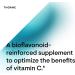 Thorne Vitamin C with Flavonoids - Blend of Vitamin C and Citrus Bioflavonoids from Oranges the Way They're Found Together in Nature - 90 Capsules - Buy Online on GoSupps.com
