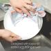 Full Circle Tidy 100% Organic Cotton Gray Dish Cloths - Set of 3 | Eco-Friendly Kitchen Essentials - Buy Online on GoSupps.com