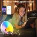 Buy Edup Lichtwecker Wake Up Light - Sunrise Simulation Bluetooth Speaker App Control 4 Alarms 16M Colors 7 Natural Sounds - Dimmable Night Light & USB Radio Adapter - Buy Online on GoSupps.com