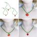 SOUTHJIELING Cherry Strawberry Tomato Pendant Necklace - Fashion Jewelry Clavicle Chain with Pearl Charm | International Shipping - Buy Online on GoSupps.com