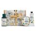 The Body Shop Soothe & Smooth Almond Milk Mini Gift Set Hydrating & Moisturizing Vegan Skincare Treats for Dry and Sensitive Skin 3 Items