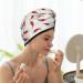 Chili Microfiber Hair Towel - Soft Super Absorbent Coral Velvet Wrap for Long Curly & Thick Hair | Quick Drying Hair Cap for Women - Buy Online on GoSupps.com