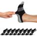 Falary 8 pairs of sneakers socks women men invisible sports socks short socks men 43-46 39-42 F ßlingen women no show running socks cotton 39-42 black