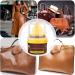 manting Leather Repair Cream Liquid Shoe Polish | Shoe Cream With Sponge Applicator | 50ml Leather Shoe Polish With Sponge Applicator | Shoe Cream Shoe Polish Kit | For Sofas Furniture Car Interiors Brown - Buy Online on GoSupps.com