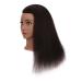 Hairginkgo 100% Real Hair Mannequin Head - Cosmetology & Hairdressing Training Doll with Clamp Stand - Buy Online on GoSupps.com