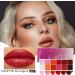 Palette L vres | Palettes Fard Paupi res | Kit Hydratant Imperm able Teintes Vibrantes Pigment es 12 Couleurs Brillant L vres Pour Femmes - Buy Online on GoSupps.com