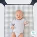 Peanutshell Fitted Pack n Play Mini Crib Sheets | Unisex 2 Pack Set Farmhouse Floral Grey Plaid | Baby Boys Girls - Buy Online on GoSupps.com