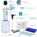 BOCOOLIFE Electric Ear Wax Removal Kit - Safe & Effective Ear Cleaning Tool with 4 Pressure Settings, Basin, Towel, and 30 Tips - Buy Online on GoSupps.com