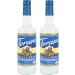 Torani Sugar-Free Peppermint Flavour Syrup 750ml bottle 2 Pack white Peppermint 750 ml (Pack of 2)