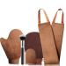 GAIYAH Self Tanning Mitt Set - 5 in 1 Fake Tan Mitt Glove Fake Tanning Glove Back Tanning Mitt for Back Velvet Tanning Mitt Fake Tan Glove Tanning Brush Fake Tan Mit with Lotion Applicator for Back kit 5