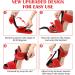 Adjustable Plantar Fasciitis Night Splint for Men & Women | Heel Pain Relief Brace with Support Plate | Achilles Tendonitis & Foot Drop Support | Black-Red - Buy Online on GoSupps.com