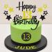 Happy 13th Birthday Cake Topper - Glittery Decoration for Teenagers | 13 Years Cupcake & Cake Decor for Girls Party - Buy Online on GoSupps.com