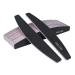 Uraqt 16 pieces nail file 180/240 nail files double -sided double -sided disposable nail file nail files for gel nails nail files disposable core in purple Geln gel Tools & accessories (black)